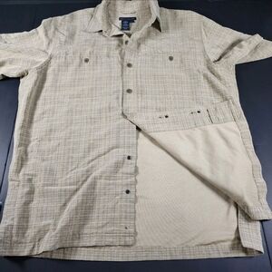 5.11 Tactical Beige Plaid Men's Shirt